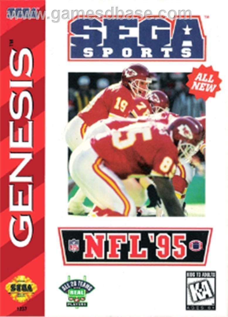Joe Montana NFL 95 (UJE) (USA) Game Cover